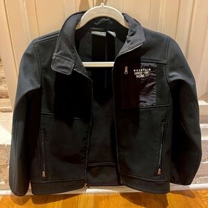 Kids Mountain Hardwear Black Softshell Jacket